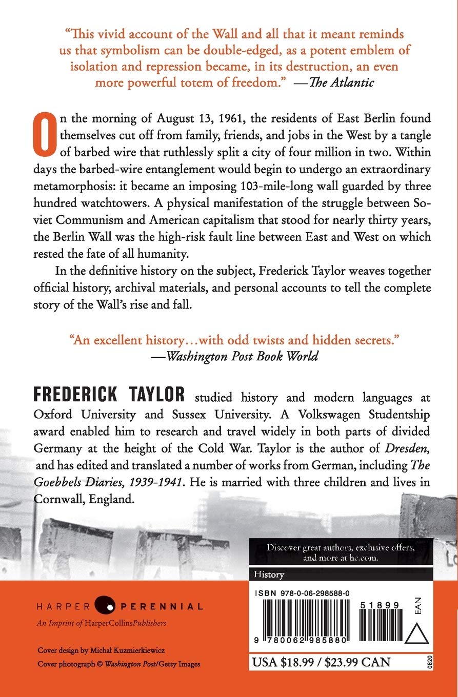 The Berlin Wall | Frederick Taylor - 1 | YEO