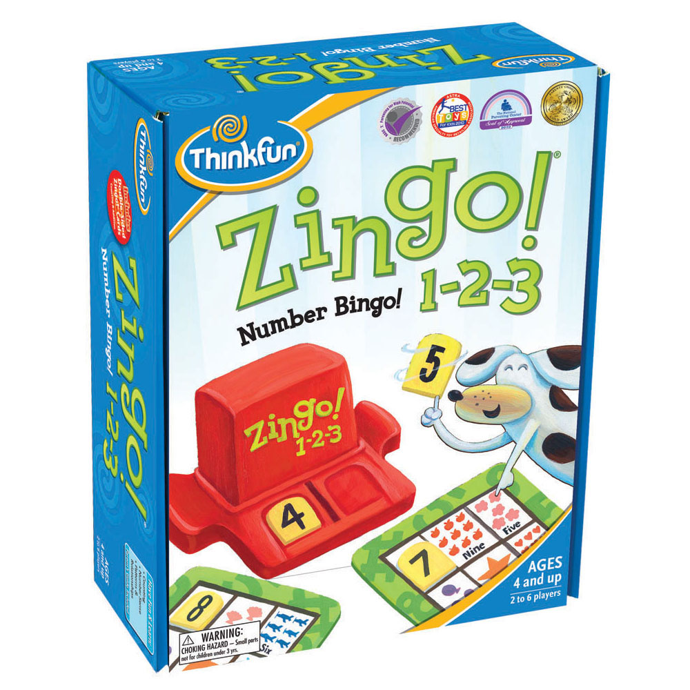 Zingo 1-2-3 | Thinkfun image