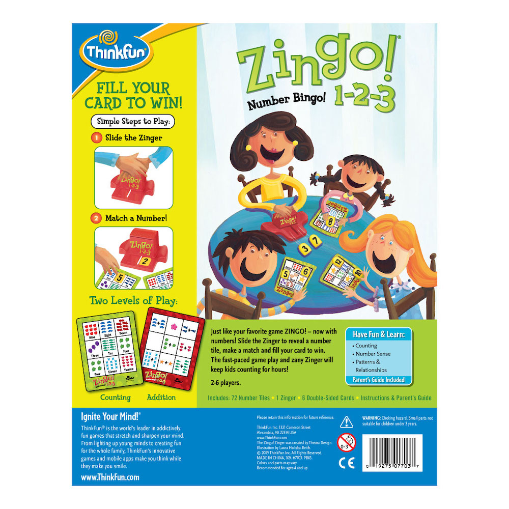 Zingo 1-2-3 | Thinkfun image1