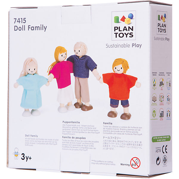 Set papusi - Familie | Plan Toys - 1 | YEO