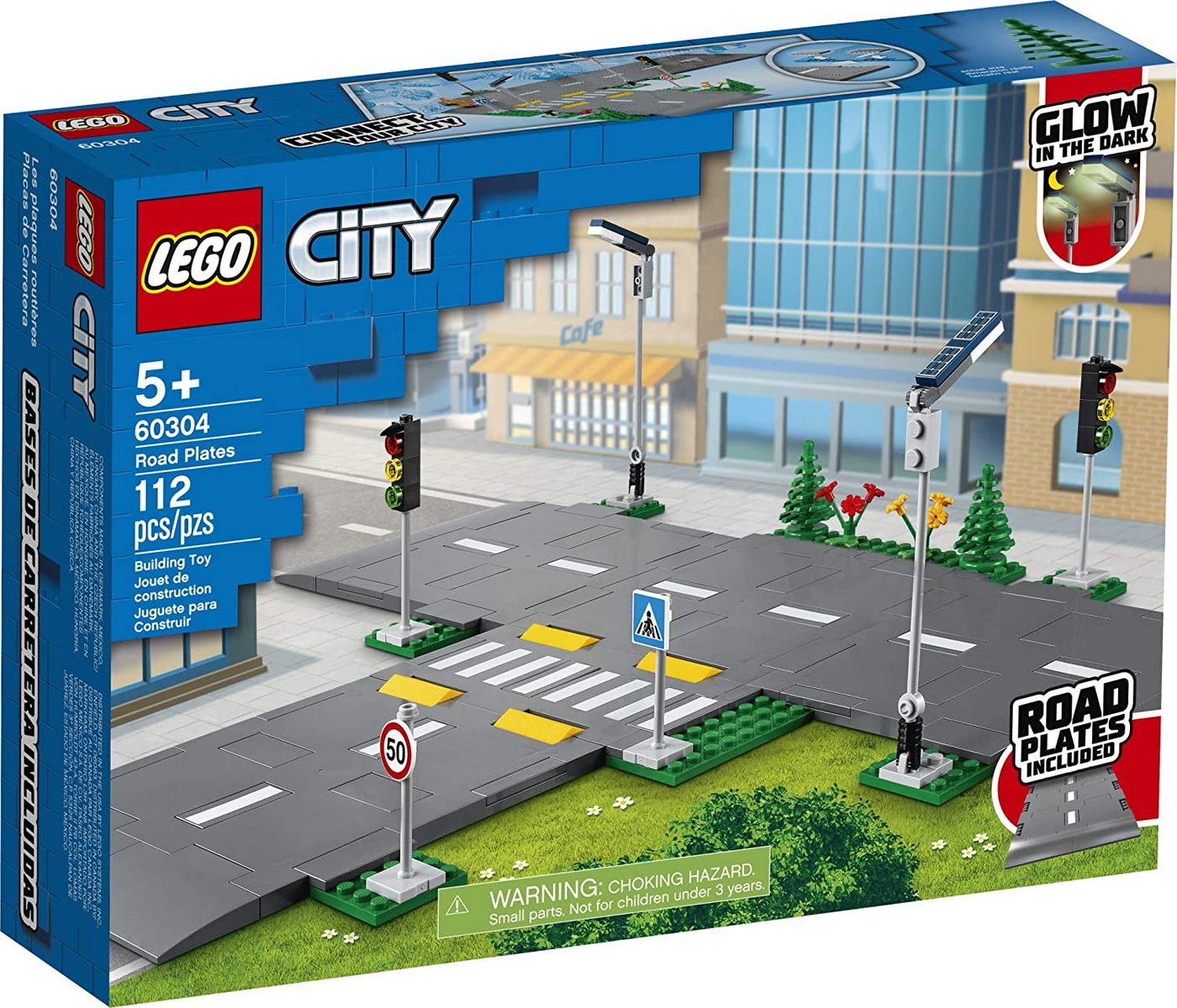 LEGO City - Road Plates Building Set (60304) | LEGO - 5 | YEO