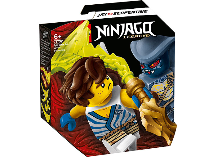 LEGO Ninjago - Epic Battle Set: Jay vs. Serpentine (71732) | LEGO