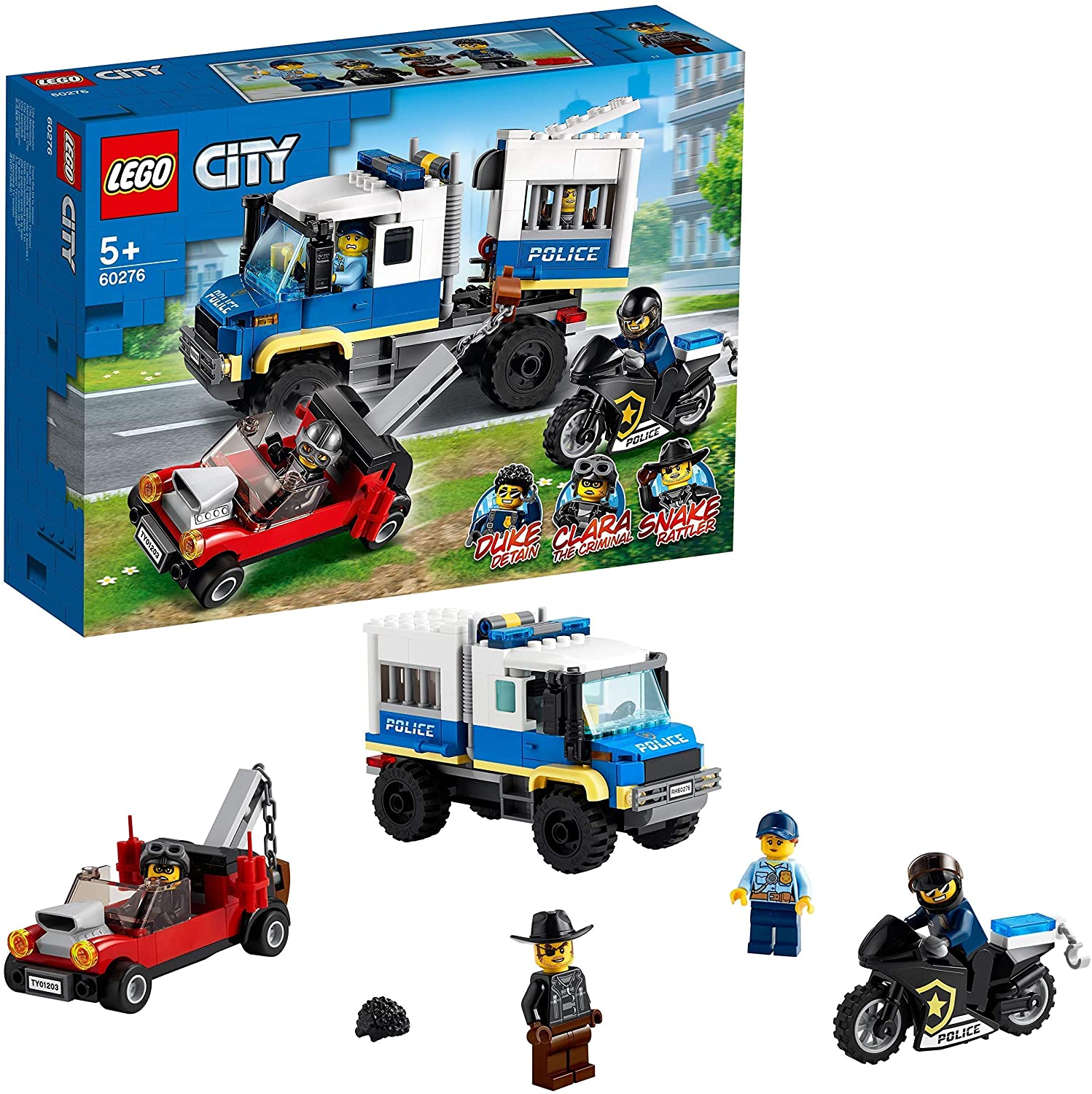 LEGO - City: Transport prizonier, 60276 | LEGO