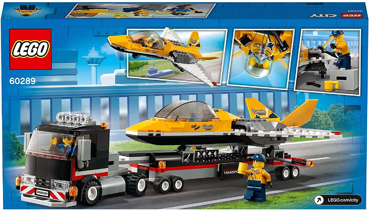 LEGO - City: Transportor de avion, 60289 | LEGO