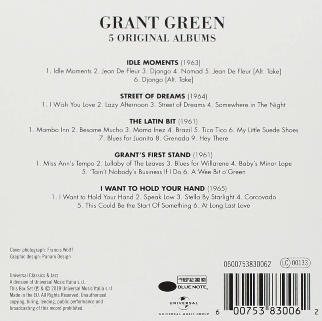 Grant Green - 5 Original Albums | Grant Green