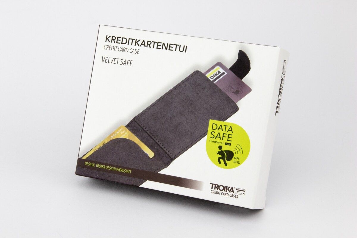 Portcard - Velvet Safe Credit Card Holder | Troika - 2 | YEO