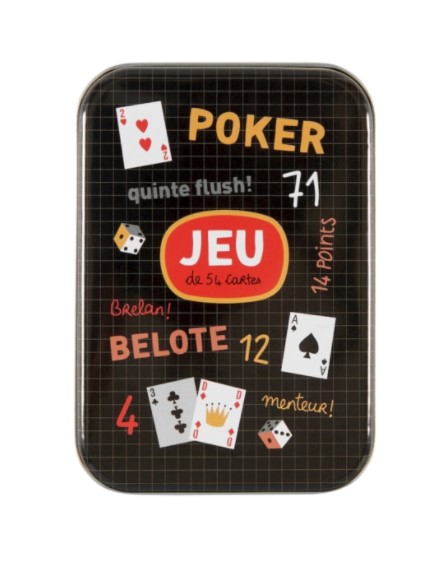 Joc Poker - Boite A Cartes A Jouer | Derriere la porte image