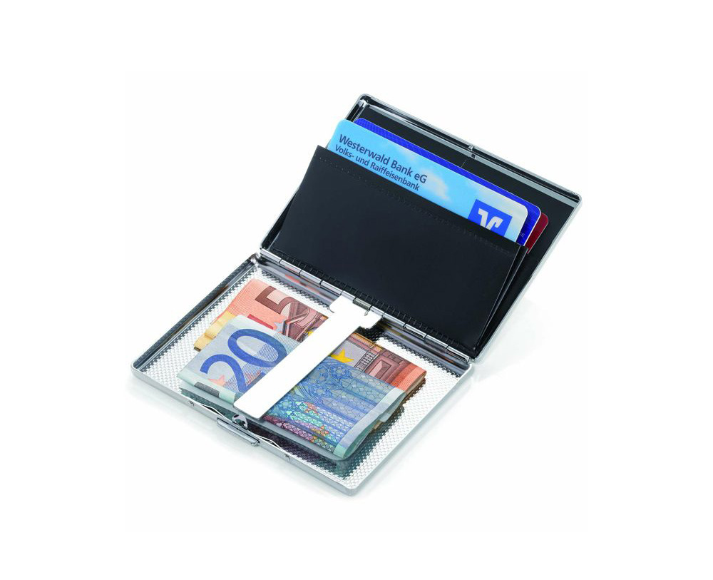 Portofel - Metal Card Case Business World | Troika - 1 | YEO