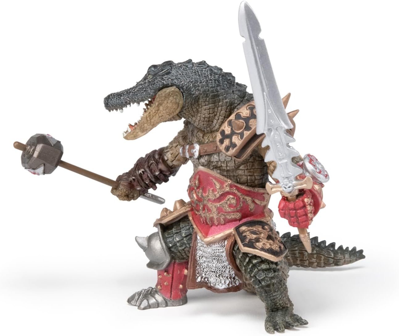 Figurina - Medieval Fantasy - Crocodile Mutant | Papo - 2 | YEO