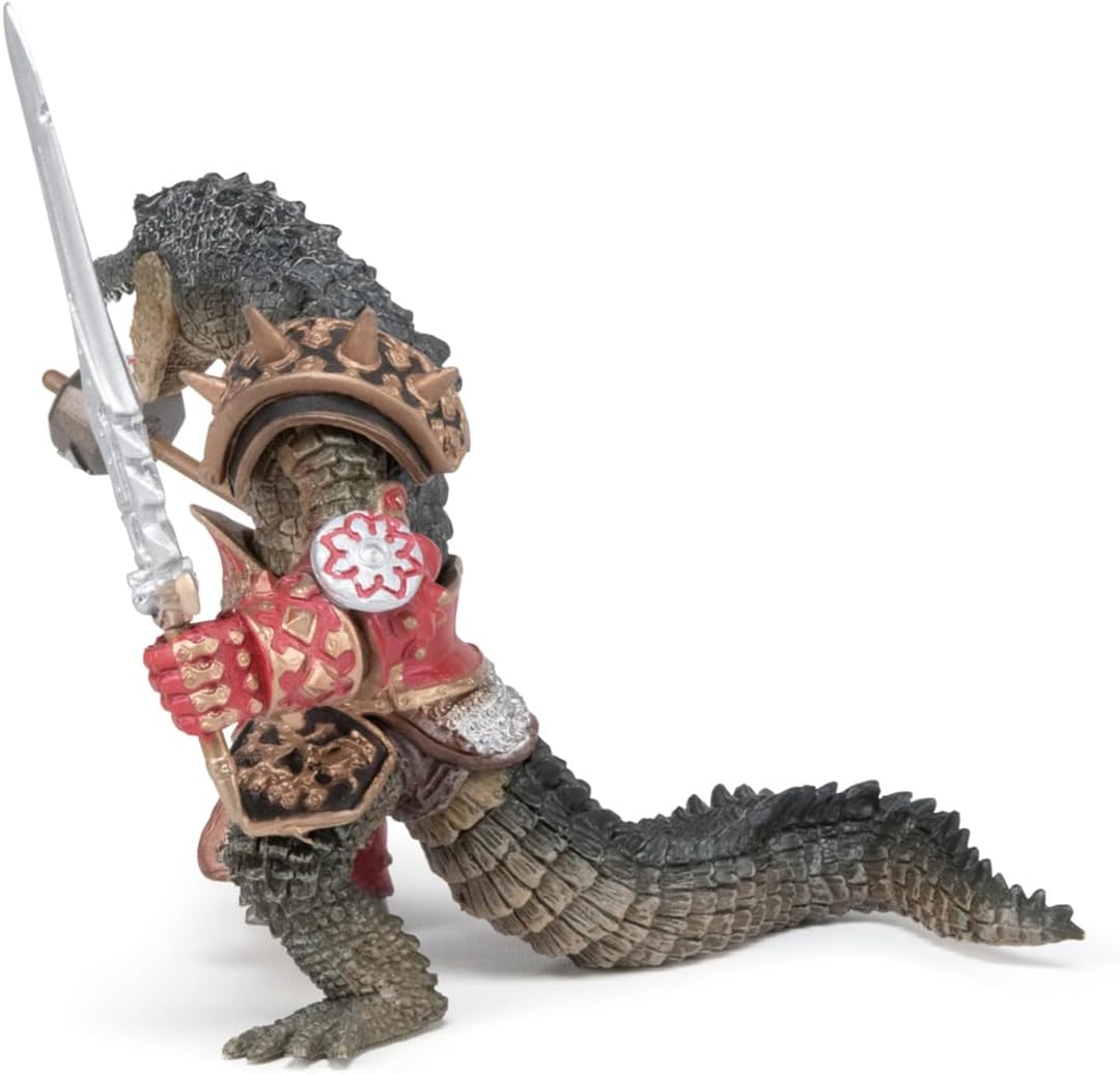 Figurina - Medieval Fantasy - Crocodile Mutant | Papo - 3 | YEO