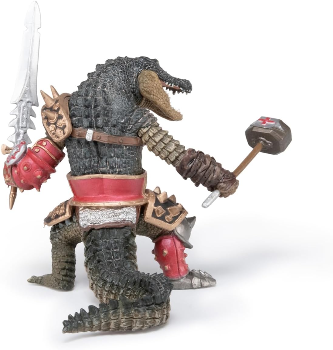 Figurina - Medieval Fantasy - Crocodile Mutant | Papo - 4 | YEO