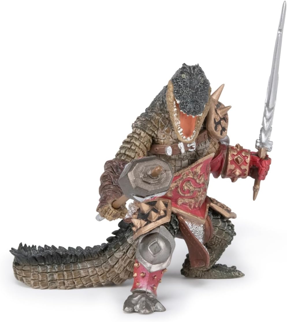 Figurina - Medieval Fantasy - Crocodile Mutant | Papo - 5 | YEO